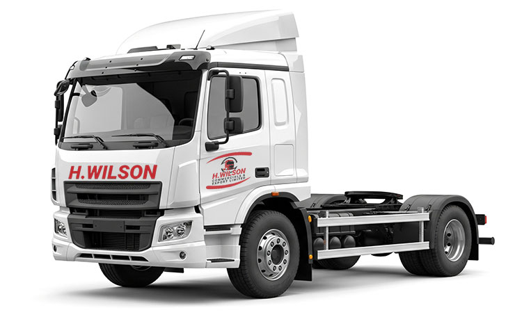H Wilson Commercials branded tractor unit