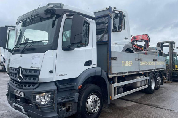 Mercedex Benx Arocs 2527 Tipper Truck
